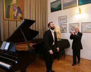 1252nd Liszt Evening, Music and Literature Club in Wroclaw 11st March  2017.<br> The performers were Piotr Salajczyk - piano and Juliusz Adamowski commentary. Photo by Stanislaw Wroblewski.